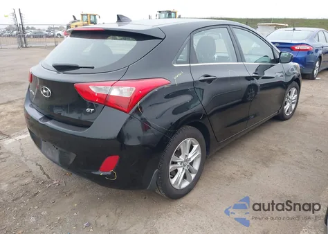 2013 Hyundai Elantra Gt from USA, damaged, VIN KMHD35LE2DU134063